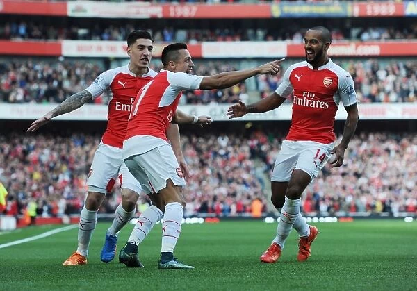 Alexis Sanchez's Stunner: Arsenal's Thrilling Victory Over Manchester United (2015 / 16)
