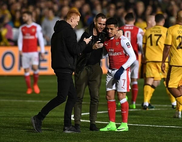 Alexis Sanchez's Surprise Selfie with Sutton United Fans: The FA Cup Upset