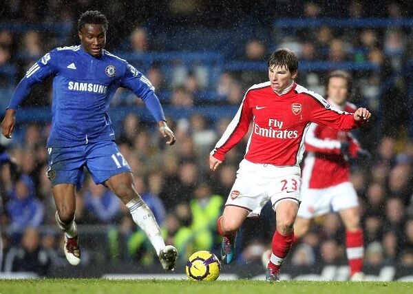 Andrey Arshavin (Arsenal) Jon Mikel Obi (Chelsea). Chelsea 2: 0 Arsenal