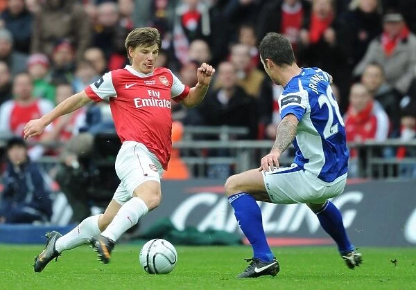 Andrey Arshavin (Arsenal) Nikola Jiranek (Birmingham). Arsenal 1: 2 Birmingham City