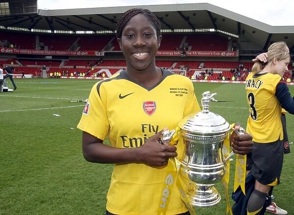 Anita Asante Celebrates FA Cup Victory with Arsenal