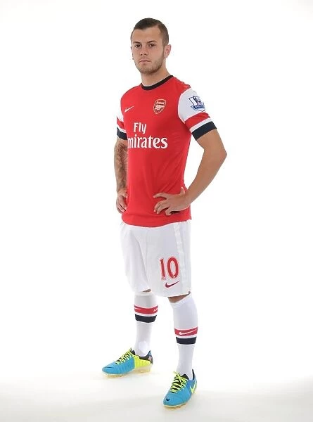 Arsenal 2013-14 Squad: Jack Wilshere at the First Team Photocall