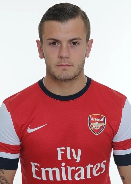 Arsenal 2013-14 Squad: Jack Wilshere at Team Photocall