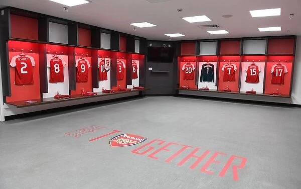 Arsenal changingroom. Arsenal Women 1: 3 Chelsea Ladies