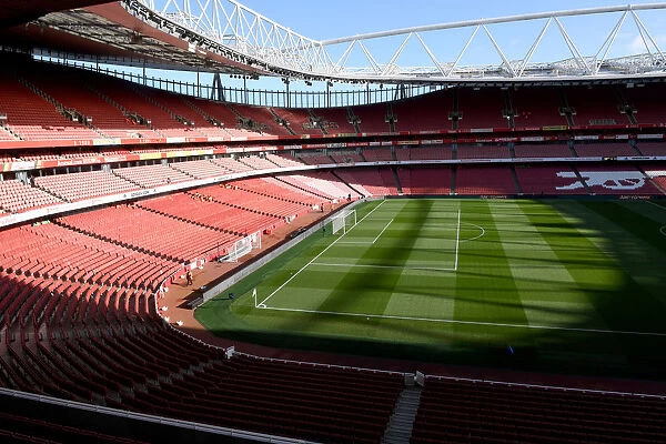 Arsenal at Emirates: Pre-Match Scene vs Sheffield United (Premier League, 2019-20)