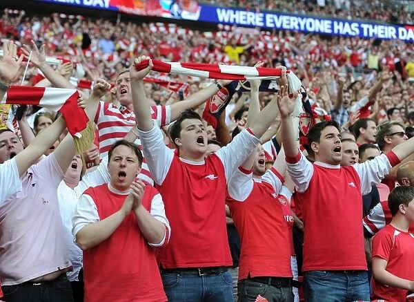Arsenal Fans Celebrate FA Cup Victory: Arsenal 3-2 Hull City at Wembley, May 17, 2014