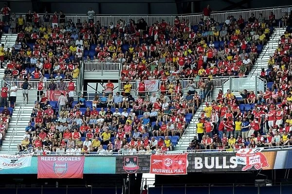 Arsenal Fans in Full Force at New York Red Bulls Pre-Season Match