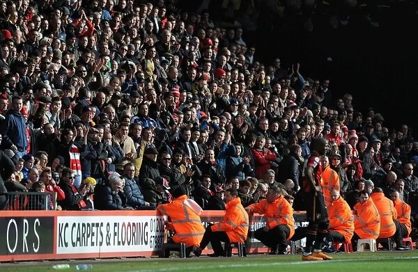 Arsenal Fans Pay Tribute: Benik Afobe Applauded During Bournemouth Match