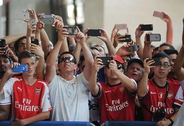 Arsenal Fans Rally Before MLS All-Star Game, 2016