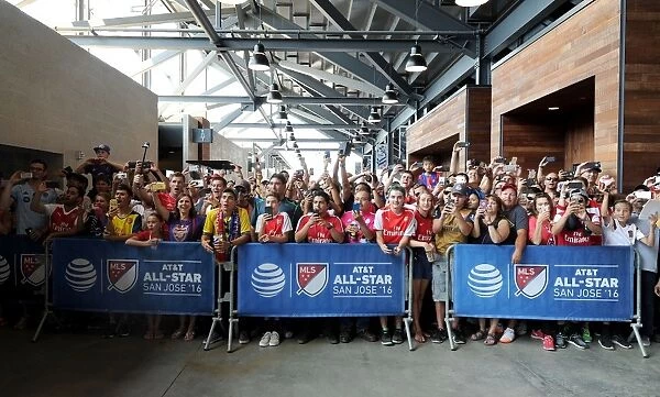Arsenal Fans Rally Before MLS All-Stars Clash in San Jose, 2016