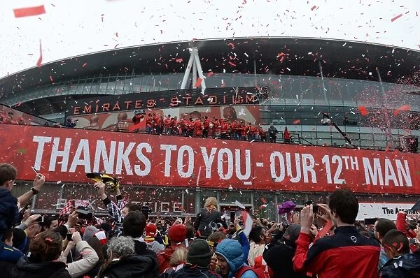 Arsenal FC: 2014-15 FA Cup Victory Parade - Celebrating Our Championship Glory