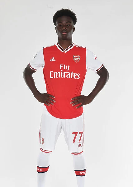 Arsenal FC: 2019-2020 Season Kick-Off Photocall with Bukayo Saka