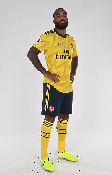 Arsenal FC: Alex Lacazette at 2019-2020 Pre-Season Photoshoot