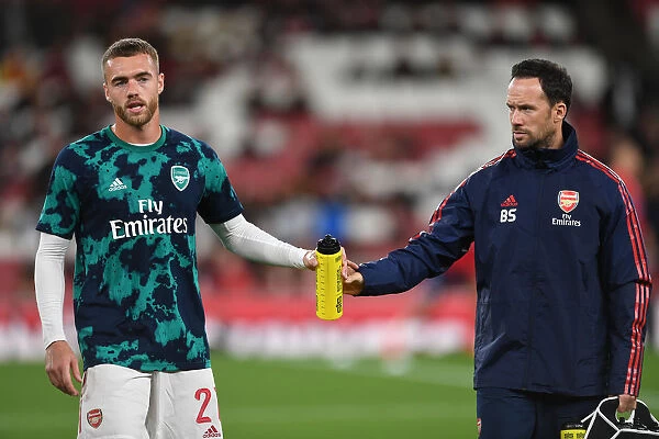 Arsenal FC: Calum Chambers and Barry Solan's Pre-Match Preparation vs Nottingham Forest (Carabao Cup 3rd Round, 2019-20)