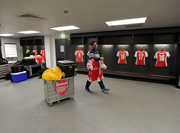 Arsenal FC: Gearing Up for FA Cup Semi-Final Battle in the Dressing Room