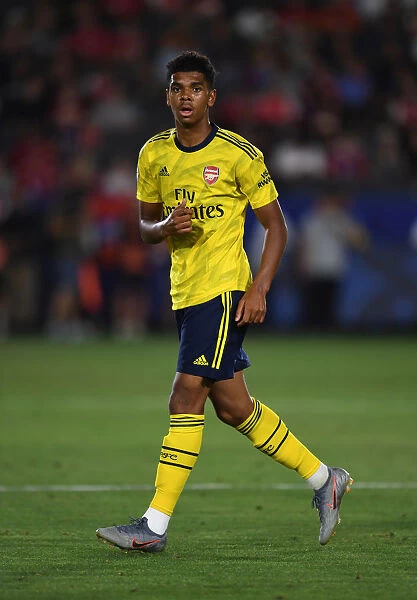 Arsenal FC in the International Champions Cup: Training in Los Angeles, California - Tyreece John-Jules in Action against Bayern Munich