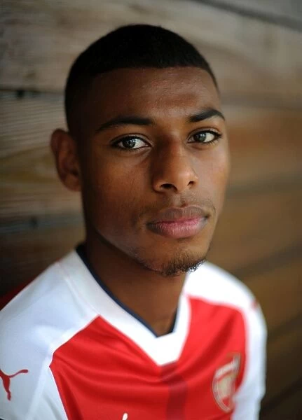Arsenal FC: Jeff Reine-Adelaide at 2016-17 First Team Photocall