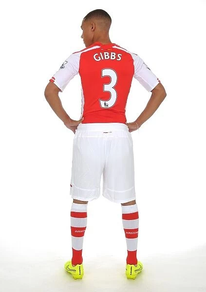 Arsenal FC: Kieran Gibbs at 2014-15 Photocall