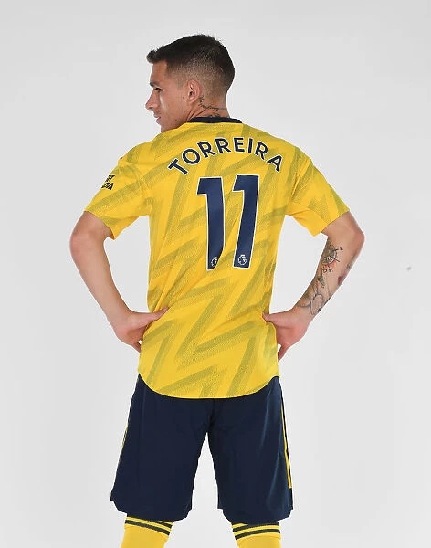 Arsenal FC: Lucas Torreira at 2019-20 Photocall