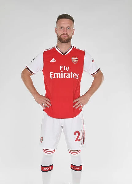 Arsenal FC: Mustafi at Pre-Season Training, 2019