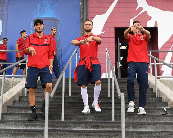 Arsenal FC Training in Colorado: Kolasinac, Mustafi, and Ozil Prepare for 2019-20 Season