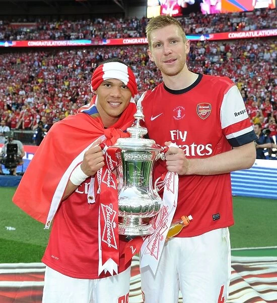 Arsenal FC: Triumphant Moment at the FA Cup Final vs Hull City (2014)