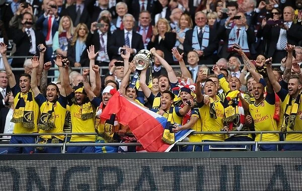 Arsenal FC Triumphs in the FA Cup: Arsenal vs. Aston Villa, 2015