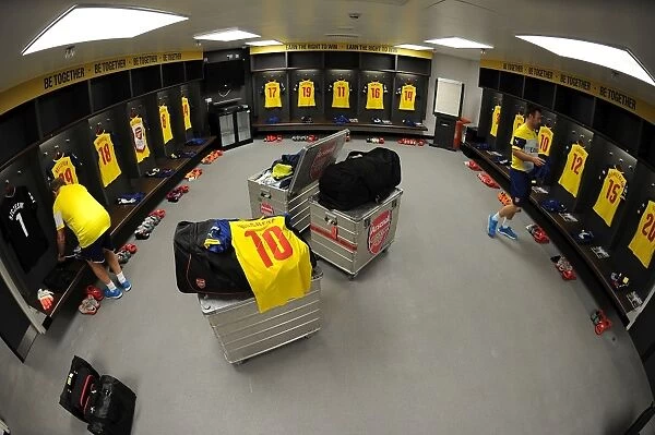 Arsenal FC: Unseen Moments in the Changing Room Before the FA Cup Final (2015) vs Aston Villa