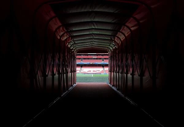 Arsenal FC vs. Besiktas: Players Tunnel, Emirates Stadium - UEFA Champions League Qualifiers 2014