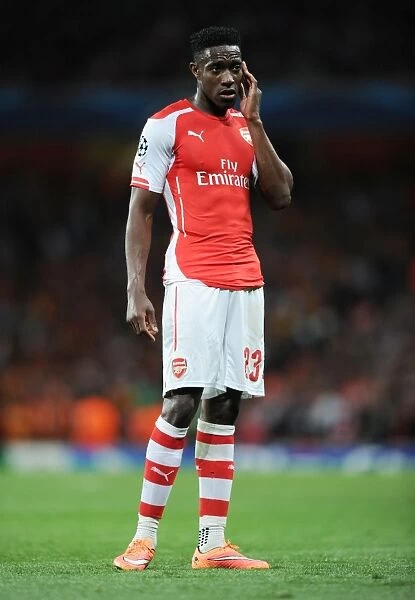Arsenal FC vs Galatasaray: Champions League Showdown - Danny Welbeck in Action