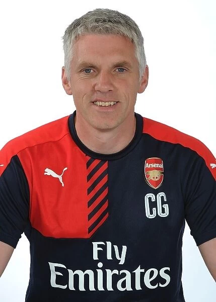 Arsenal First Team 2015-16: Craig Gant at Emirates Stadium Photocall