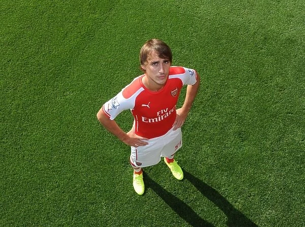 Arsenal First Team: Ignasi Miquel at Emirates Stadium (2014)