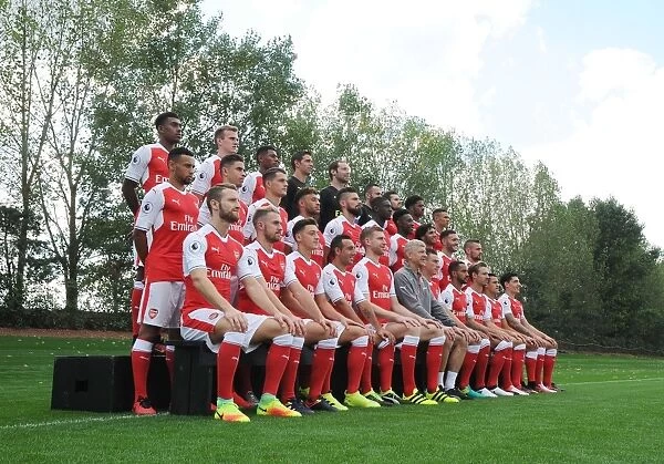 Arsenal Football Club 16-17: A Season of Unforgettable Talent - The First Team Squad