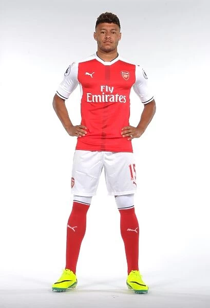 Arsenal Football Club: Alex Oxlade-Chamberlain at 2016-17 First Team Photoshoot