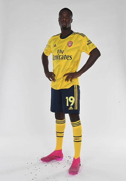 Arsenal Football Club: Nicolas Pepe at 2019-2020 Pre-Season Photocall