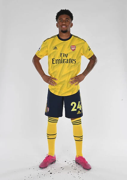 Arsenal Football Club: Reiss Nelson at Training Ahead of 2019-20 Season