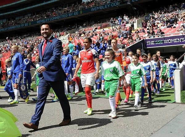 Arsenal Ladies and Chelsea Ladies Face Off in FA Cup Final 2016: Pedro Martinez Losa and Alex Scott Lead the Teams