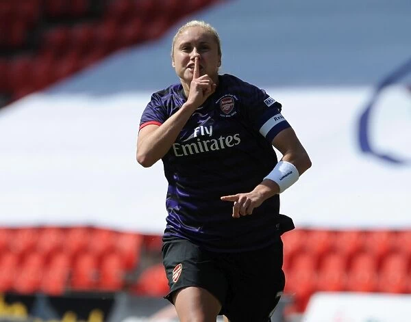 Arsenal Ladies Clinch FA Cup Title: Steph Houghton's Goal Secures Victory over Bristol Academy