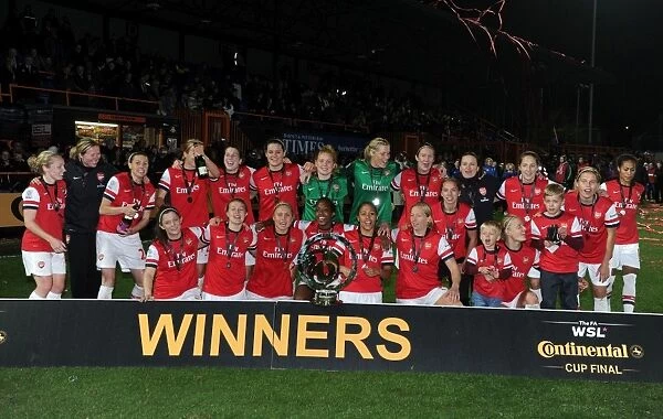 Arsenal Ladies FC Claim FA WSL Continental Cup Title: Arsenal v Birmingham City (2012)