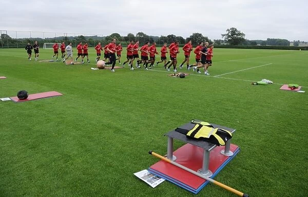 Arsenal training. Arsenal Training Ground, London Colney, Hertfordshire, 7  /  7  /  2010