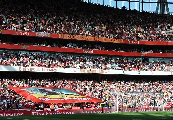Arsenal Triumphs 3:0 Over Aston Villa: A Sea of Red Supports Fabrice Muamba