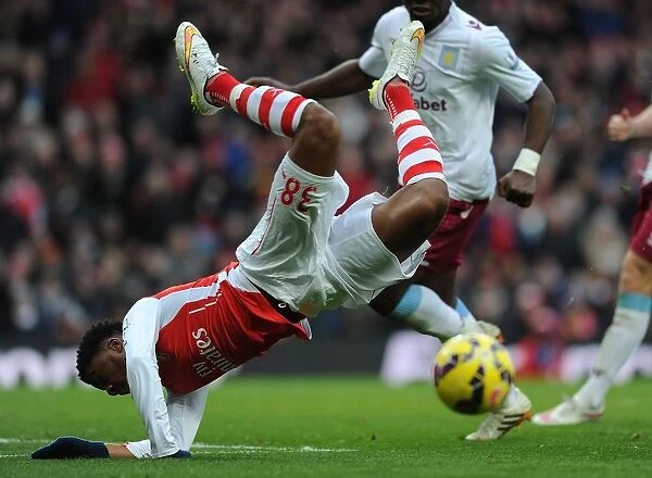 Arsenal vs Aston Villa: Akpom Wins Controversial Penalty in Premier League Clash