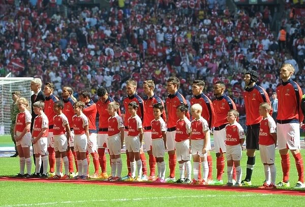 Arsenal vs. Chelsea - Community Shield 2015: Unified Team Line-Up