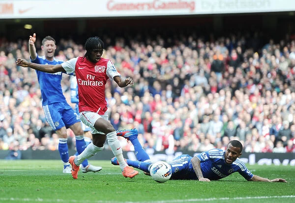 Arsenal vs. Chelsea: Intense Rivalry - Gervinho Fouls Bosingwa (2011-12)