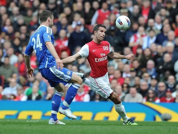 Arsenal vs. Chelsea: Robin van Persie vs. Gary Cahill - Premier League Showdown (2011-12)