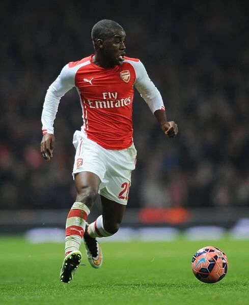 Arsenal vs Hull City: FA Cup Clash - Joel Campbell in Action