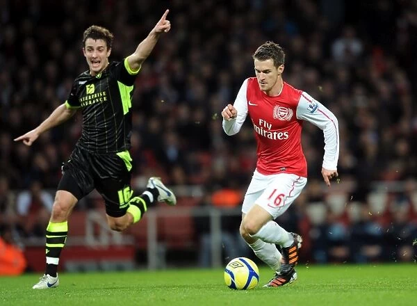 Arsenal vs Leeds United: FA Cup Clash - Aaron Ramsey Faces Off Against Danny Ough