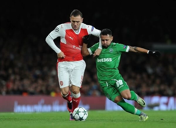Arsenal vs Ludogorets: A Battle between Lucas Perez and Wanderson in the 2016-17 Champions League
