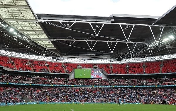 Arsenal vs Manchester City - FA Community Shield Showdown at Wembley Stadium (2014)