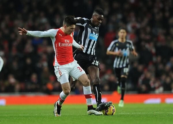 Arsenal vs Newcastle United: Hector Bellerin vs Sammy Ameobi - Premier League Clash at Emirates Stadium